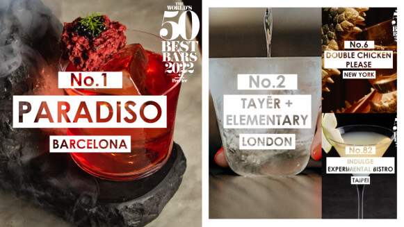 2022世界50大酒吧亞洲8家入選前50名單內，台灣Indulge唯一入榜百大