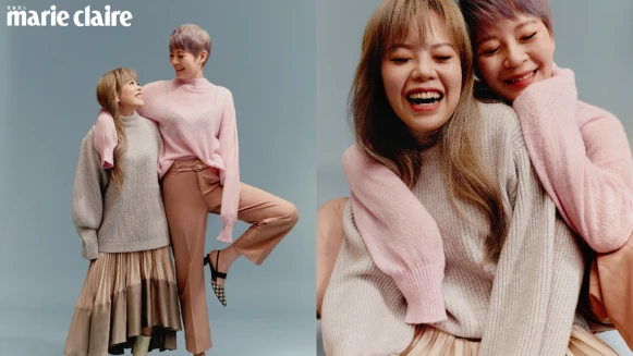 專訪/戰勝乳癌,相攜的力量!鋼鐵晴、球球,姐妹相陪,撐過難關