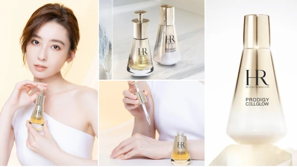 沒有它救不了的暗沉！HR赫蓮娜【高光精華】萬名熬夜女子的摯愛精華，撐起膨潤年輕，拯救粗糙黃皮、自成人間最美高級光！