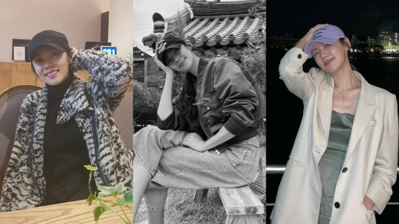 《小女子》秋瓷炫私服穿搭超愛棒球帽！針織毛衣、仙氣紗裙…4種老帽穿搭參考