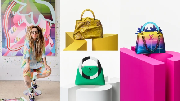 Louis Vuitton 攜手當代藝術家迎來 ARTYCAPUCINES 第四篇章，帶妳快速聚焦系列重點