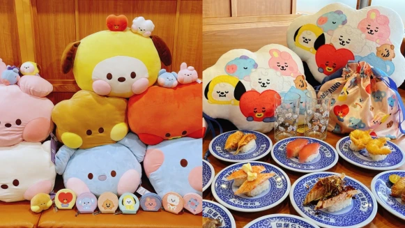 全台北中南「藏壽司BT21特色店」亮點介紹！加碼推集點活動