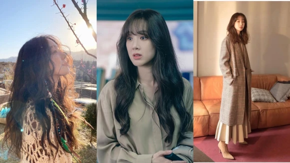 鄭麗媛就是秋冬髮型範本!從個性小臉羊毛捲到韓系知性大波浪,款款仙氣又吸睛!