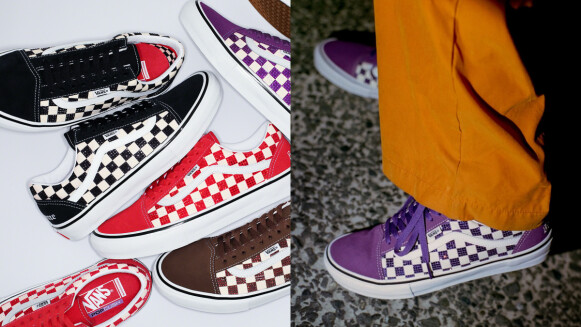 Vans X Supreme再次聯手！不一樣的Old Skool格紋巧思，你看得出哪裡不一樣嗎？
