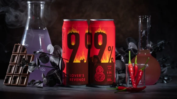 臺虎精釀推出超狂辣椒巧克力口味！高趴數「9.99 愛人的復仇」辣甜上市