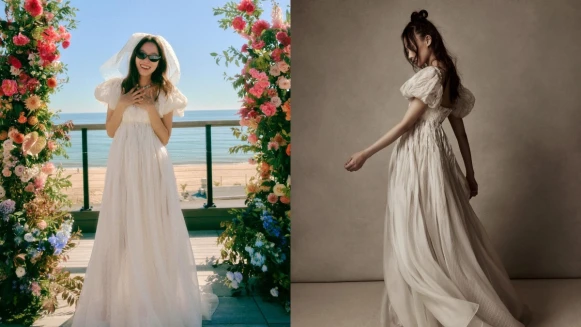 孔曉振選婚紗眼光獨到！品牌來自紐約、貓女也愛穿、婚鞋品牌一併曝光