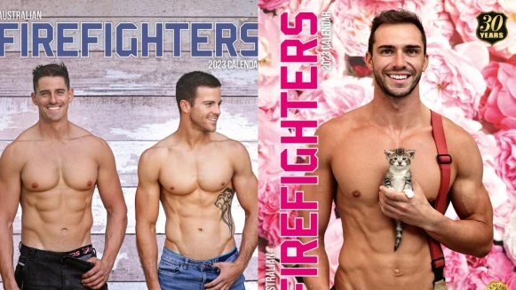 2023澳洲消防猛男月曆出爐！打火英雄配萌毛孩 健壯性感肌肉荷爾蒙炸裂