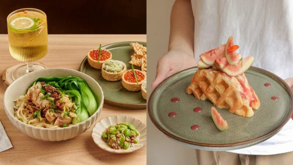 勺日晚間菜單&amp;冬季隱藏版甜點一次看！熱紅酒搭無花果可頌鬆餅太幸福