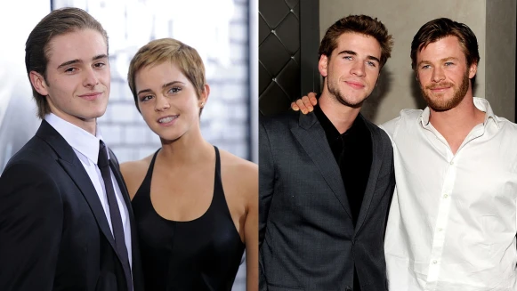 好眼熟!艾瑪華森、克里斯漢斯沃...明星們的兄弟姊妹真面目直擊