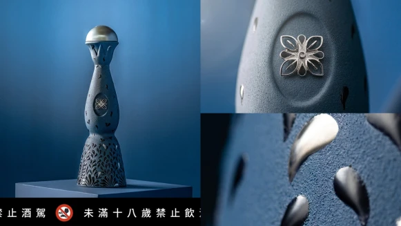 美到捨不得開！墨西哥頂級龍舌蘭酒Clase Azul推25周年紀念款，純銀Logo、白金羽毛勾勒成夢幻藝術品