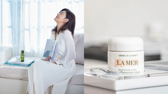 只要願意,隨時都能美麗蛻變!La Mer乳霜是女人重新找回自信、光潤美肌關鍵,蘇慧倫更用她的經驗告訴大家:「享受精緻保養永遠不嫌晚。」