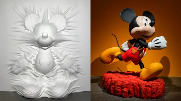 紐約米奇藝術展來台灣了!GD權志龍、Daniel Arsham原創米奇作品一次看