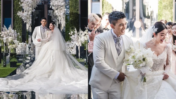 許維恩王家梁補辦浪漫婚禮!絕美婚紗照曝光:「未來會一直牽著妳,我愛妳。」
