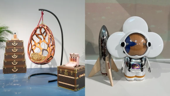 LV 2022 Savoir-Faire典藏工藝展吉祥物Vivienne變身太空人、美人魚…