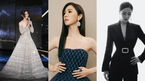 金馬59主持人謝盈萱從頭美到尾，6套華麗禮服、帥氣西裝看得超過癮