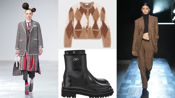 穿搭小學堂│冬日英倫風格穿搭解析，毛呢西裝、黑色短靴...打造時髦英倫風