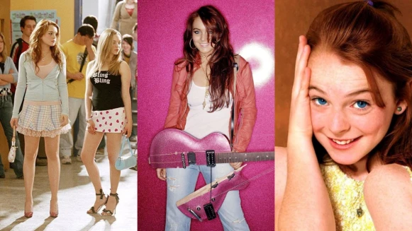 從天生一對到聖誕傾情,看Y2K天后琳賽蘿涵完美詮釋千禧年的時髦穿搭