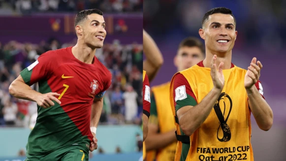 【2022世足】C羅創新紀錄，史上第一位連5屆世界盃都進球的男人！葡萄牙首戰3比2險勝迦納