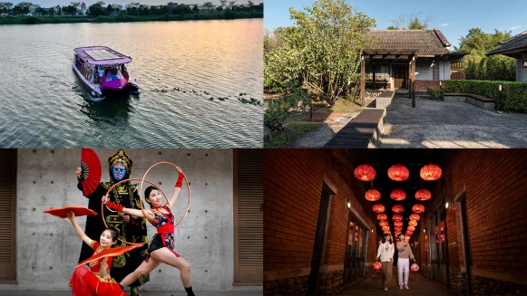宜蘭傳藝最新玩法：跟著煙波包船玩雙園區！入住指定房型贈免費登船！
