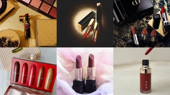2022聖誕彩妝唇彩9品牌、18品項盤點!限定色選、特殊雕刻⋯年末必收