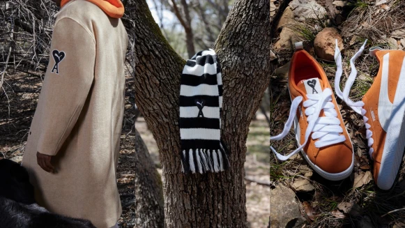 Puma X Ami聯名第二波來了！愛心A大衣、條紋圍巾、熱賣球鞋都在內...