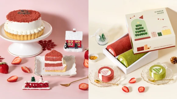 聖誕樹變生乳捲！金帛手製推聖誕限定甜點，超夯抹茶雪糕捲敲碗回歸