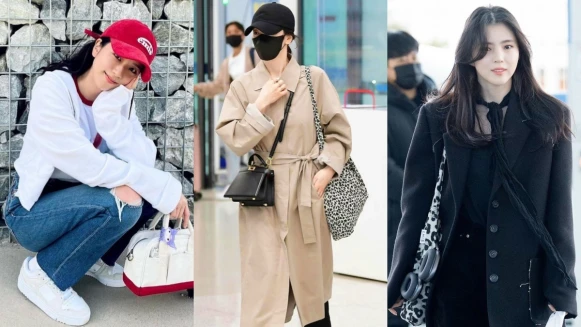 宋慧喬、韓韶禧機場穿搭包包不用千元！韓國EMIS孔曉振、Jisoo也是粉絲