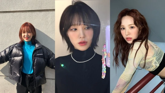 既Wendy Cut後再掀模仿!Red Velvet Wendy層次短髮顯臉小,可可棕色超溫柔