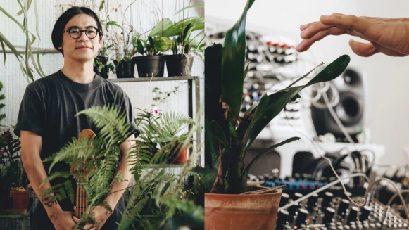 療癒先決/N Studio 主理人 Nick Tsai 實驗聲響,植作發聲的心電感應