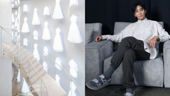 陰間使者朱智勳驚喜登台！Dior台北101旗艦店完美複製巴黎絕美店裝