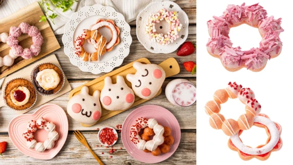 2023Mister Donut草莓季9款必吃甜甜圈一次看！雪兔、限定歐菲塔新登場