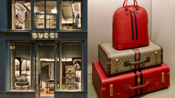 Gucci首間行李箱專賣店！復古歐式火車站店裝，經典GG老花伴你環遊世界