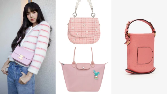 編輯推薦│粉色系單品盤點,西裝外套、針織內搭、包款設計...打造冬日粉色造型