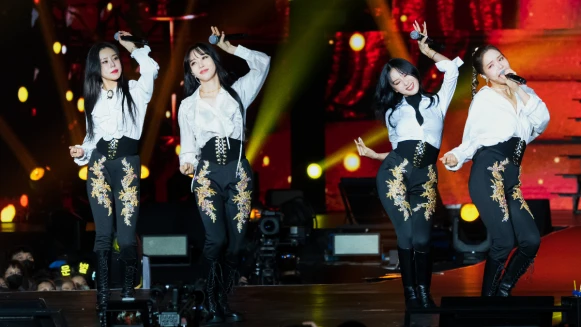 MAMAMOO台灣演唱會林口熱唱!成員大啖珍奶、芒果汁:「離台前想去猴硐。」