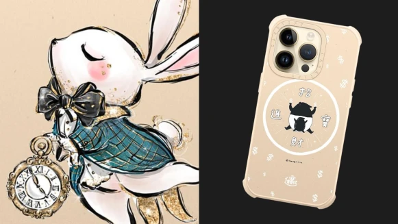 CASETiFY春節必備12款手機殼推薦！人氣招財來貘、愛麗絲懷錶白兔來報到，一殼在手好運旺整年