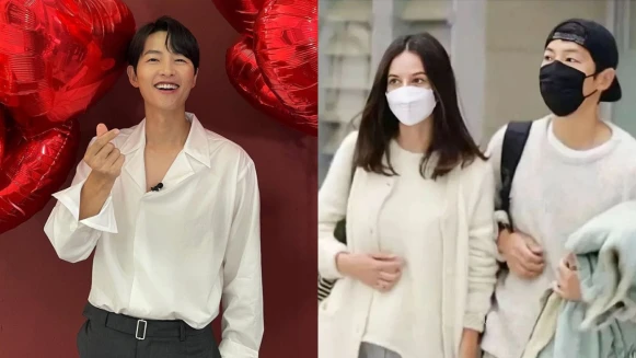 宋仲基宣佈再婚!37歲升格當爸:「我們倆之間一起有了寶貴的生命!」