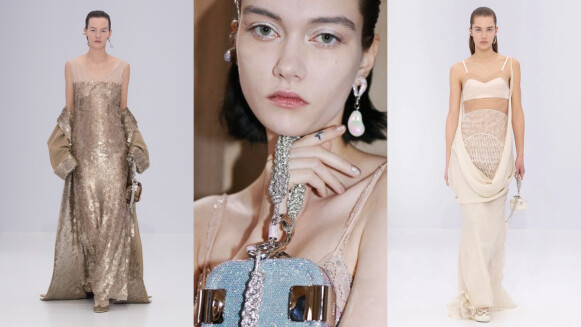 Fendi把女性內著變成高級訂製服！未來感金屬色蕾絲，2023高訂大秀5重點整理