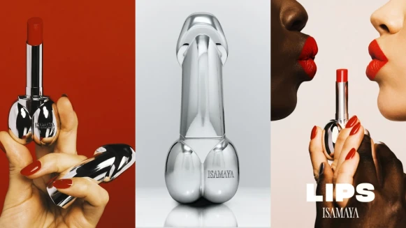 情人節最吸睛彩妝!ISAMAYA Beauty推「生殖器」口紅,不只前衛大膽還能做公益