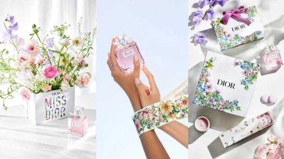 好聞到像初戀的怦然心動香~「Miss Dior花漾迪奧淡香水」繫上高訂單耳蝴蝶節,散發令人悸動的少女明亮花果氣息,2023情人節就用它創造幸福高光時刻!