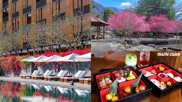 超浪漫「粉紅小旅行」在南投！涵碧樓花見六感體驗美化身心，賞櫻秘境、採草莓景點一併公開