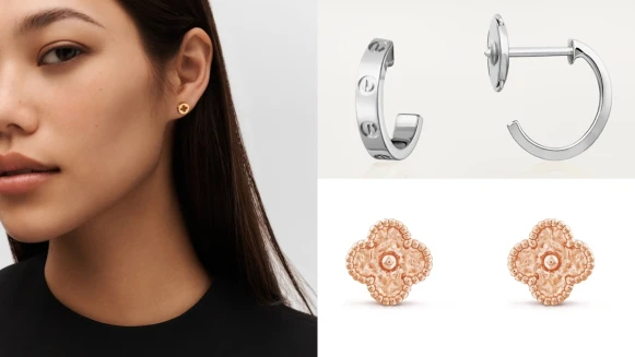 珠寶新手入門挑耳環？盤點Cartier、Chanel、VCA簡約經典款