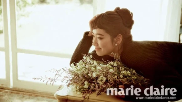 朴信惠韓版《Marie Claire》復古寫真 向奧黛麗赫本致敬