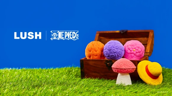 LUSH驚喜與航海王聯名！魯夫的草帽變成泡澡球太精緻