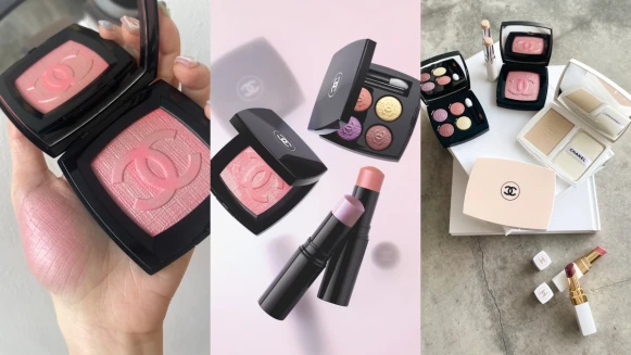 2023香奈兒珍珠光感限量彩妝超夢幻！粉彩斜紋軟呢化身眼、頰彩，打造輕盈仙氣春夏妝容
