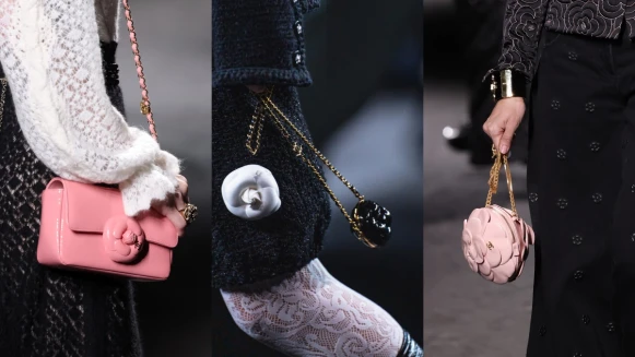 小香迷又有花錢的理由！香奈兒把雙C旋釦變成山茶花，還推出山茶花小包