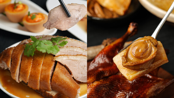 晶華軒菜單換春裝，海陸珍寶鴨華麗登場！邀請饕客透過當令美饌感受春天氣息