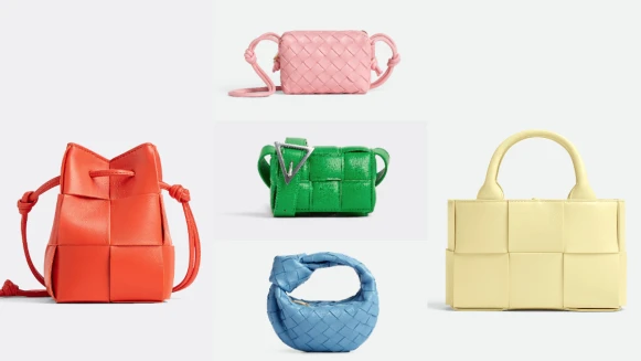 Candy Crush 般的糖果色與經典包型縮小！ Bottega Veneta 超迷你「Candy」系列登場