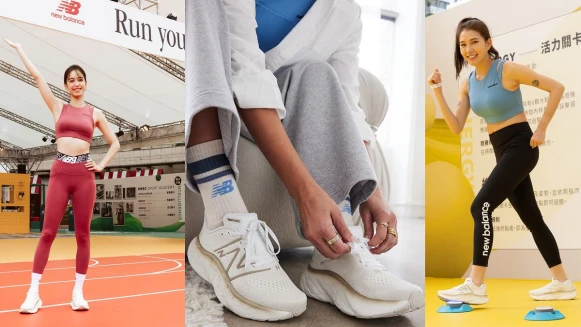 運動也可以這麼好玩有趣！跟著陳庭妮、Veeda一起穿上NB最Q彈的Fresh Foam X More v4一起FUN玩「Run your way 跑動基地」！