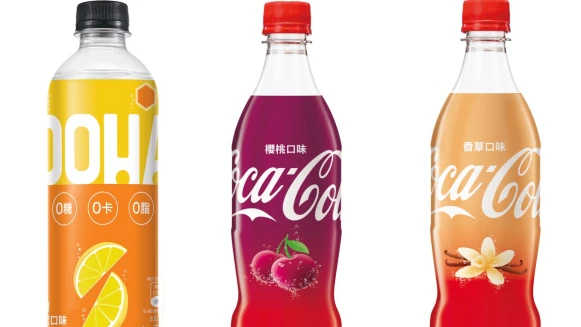 可口可樂2款人氣熱銷口味限時回歸！OOHA「蜂蜜檸檬」無糖氣泡飲新登場