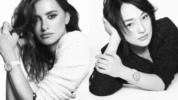 周迅、潘妮洛普克魯茲Chanel J12繆斯宣言：遲到多久算恰到好處？